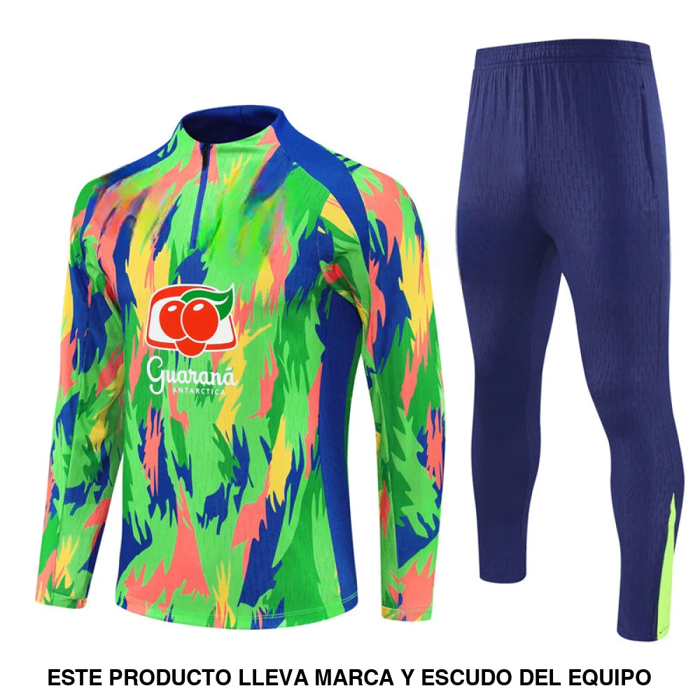 Chandal Brasil 25-26 media cremallera Modelo 2 Chandal Media Cremallera