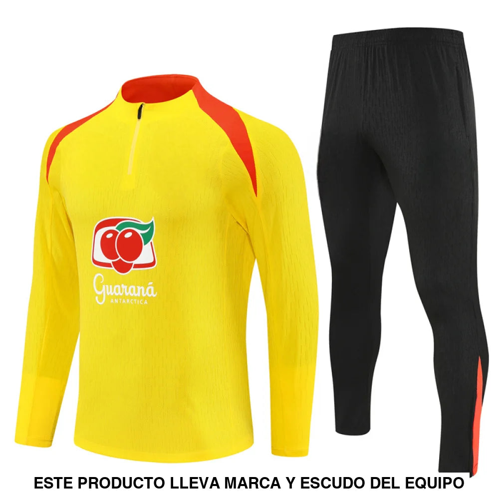 Chandal Brasil 25-26 media cremallera Modelo 3 Chandal Media Cremallera