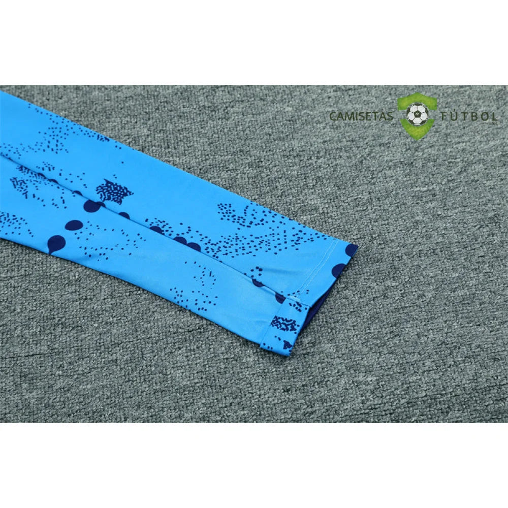 Tuta calcio Chelsea 24-25 mezza zip Modello 1 abbigliamento sportivo
