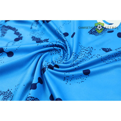 Tuta calcio Chelsea 24-25 mezza zip Modello 1 abbigliamento sportivo