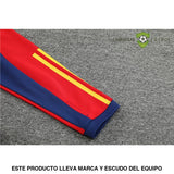 Tuta calcio Spagna 22-23 mezza zip Modello 2 abbigliamento sportivo