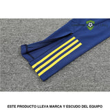 Tuta calcio Spagna 22-23 mezza zip Modello 2 abbigliamento sportivo