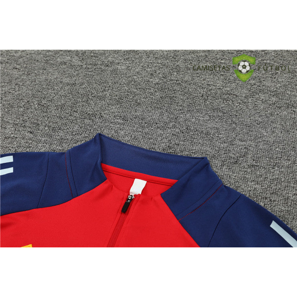 Chandal España 24-25 Media Cremallera Modelo 1 Ropa Deportiva