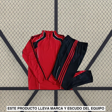 Chandal Flamengo 25-26 media cremallera Modelo 1 Chandal Media Cremallera