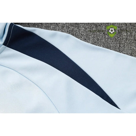 Tuta calcio Francia 24-25 mezza zip con cappuccio Modello 1 abbigliamento sportivo