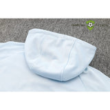 Tuta calcio Francia 24-25 mezza zip con cappuccio Modello 1 abbigliamento sportivo