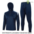 Tuta calcio Francia 24-25 mezza zip con cappuccio Modello 2 abbigliamento sportivo