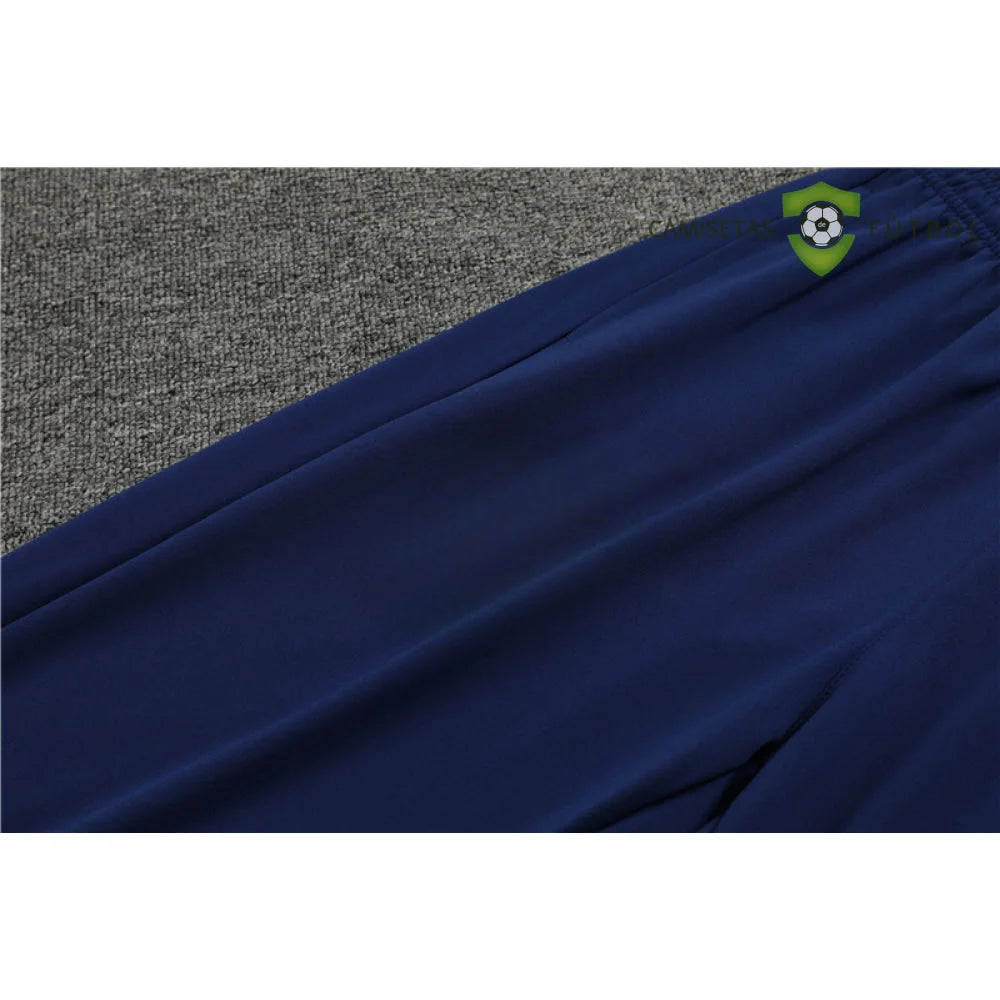 Tuta calcio Francia 24-25 mezza zip Modello 2 abbigliamento sportivo