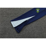 Tuta calcio Francia 24-25 mezza zip Modello 2 abbigliamento sportivo