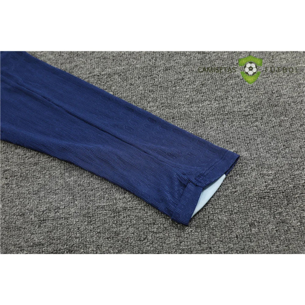 Tuta calcio Francia 24-25 mezza zip Modello 2 abbigliamento sportivo