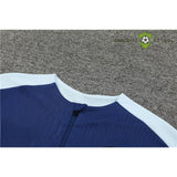 Tuta calcio Francia 24-25 mezza zip Modello 2 abbigliamento sportivo