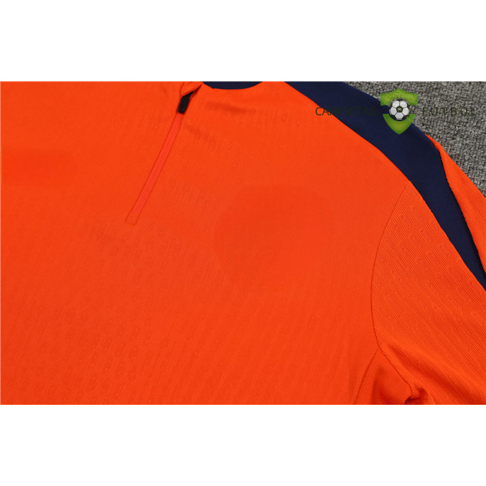 Chandal Holanda 24-25 Media Cremallera Modelo 1 Ropa Deportiva