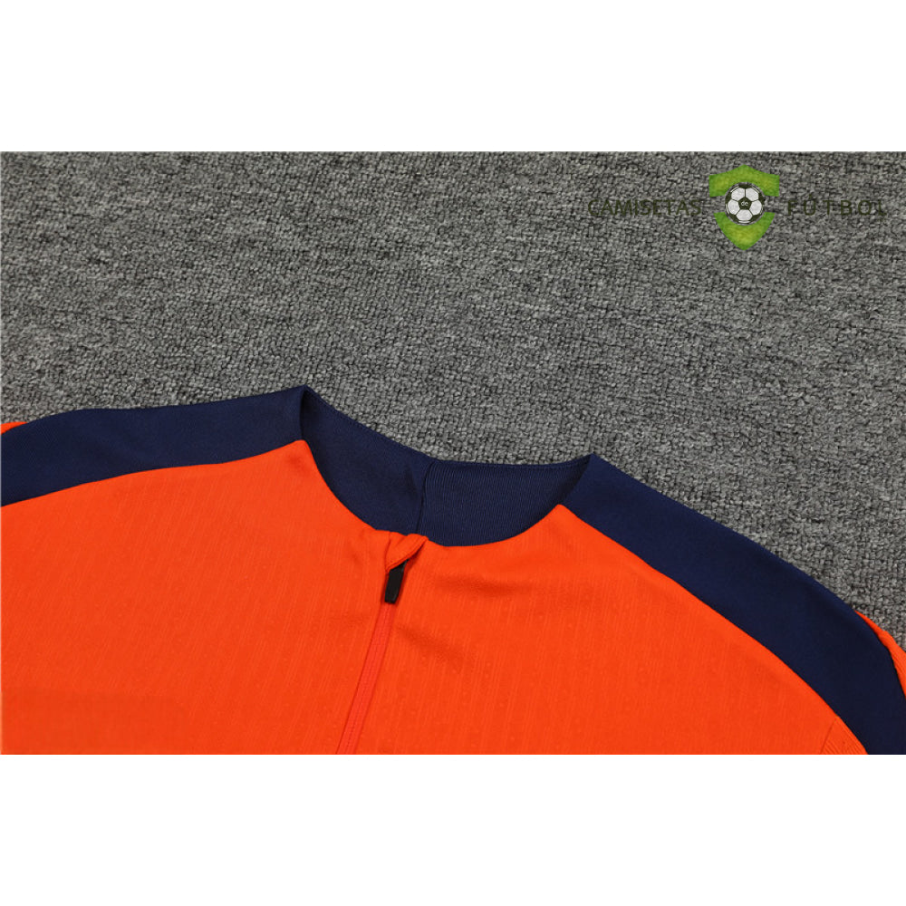 Chandal Holanda 24-25 Media Cremallera Modelo 1 Ropa Deportiva