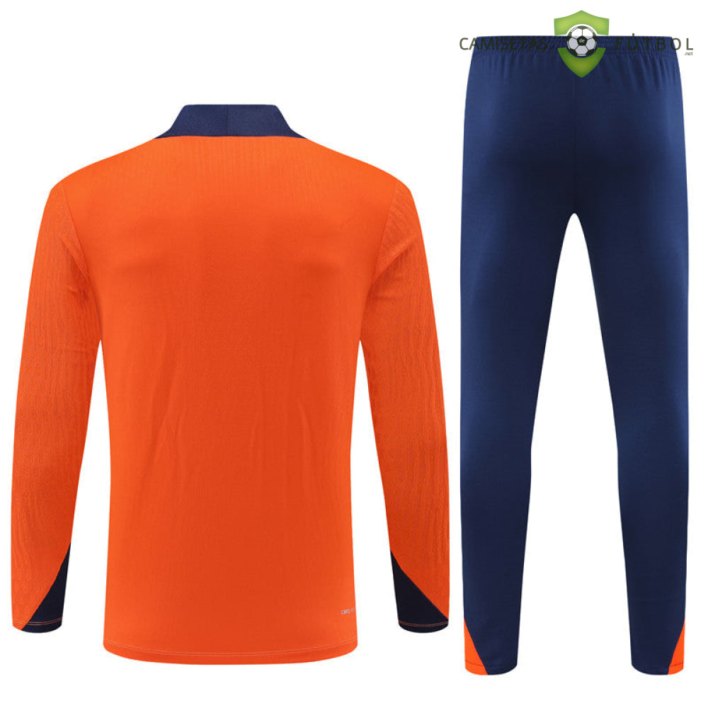 Chandal Holanda 24-25 Media Cremallera Modelo 1 Ropa Deportiva