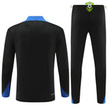 Tuta calcio Paesi Bassi 24-25 mezza zip Modello 1 abbigliamento sportivo
