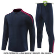 Tuta calcio Inghilterra 24-25 mezza zip Modello 3 abbigliamento sportivo