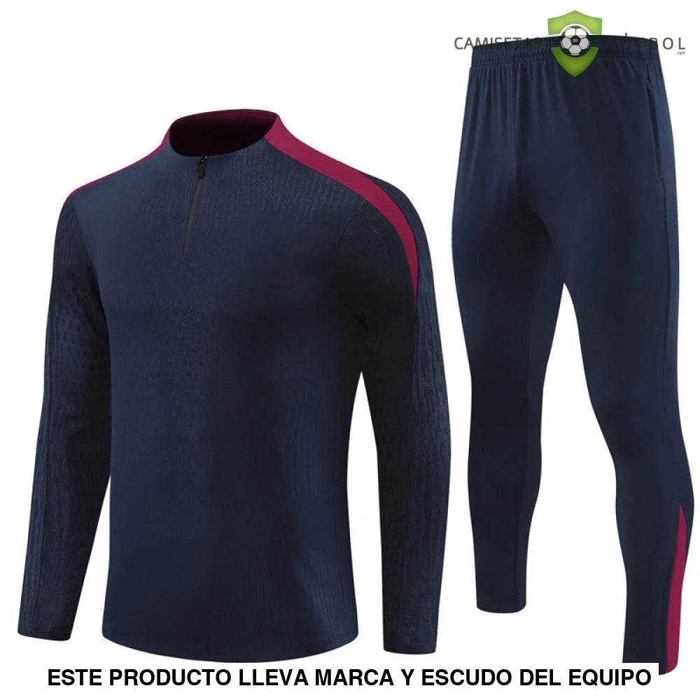 Tuta calcio Inghilterra 24-25 mezza zip Modello 3 abbigliamento sportivo