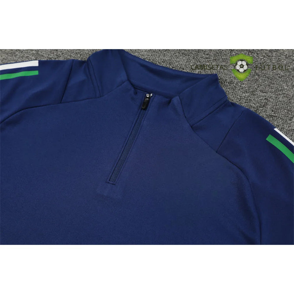 Tuta calcio Italia 24-25 mezza zip Modello 2 abbigliamento sportivo