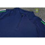 Tuta calcio Italia 24-25 mezza zip Modello 2 abbigliamento sportivo