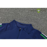 Tuta calcio Italia 24-25 mezza zip Modello 2 abbigliamento sportivo
