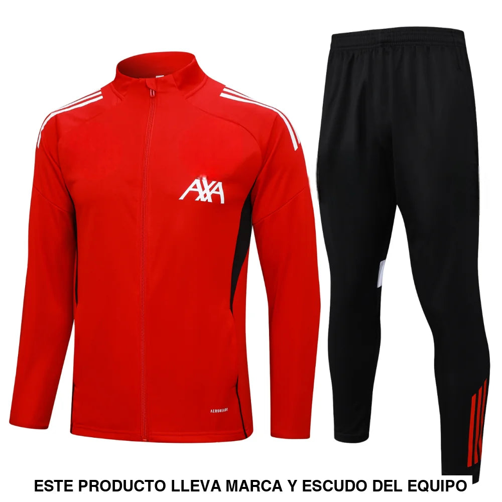 Chandal Liverpool 25-26 cremallera completa Modelo 2 Chandal Cremallera Completa