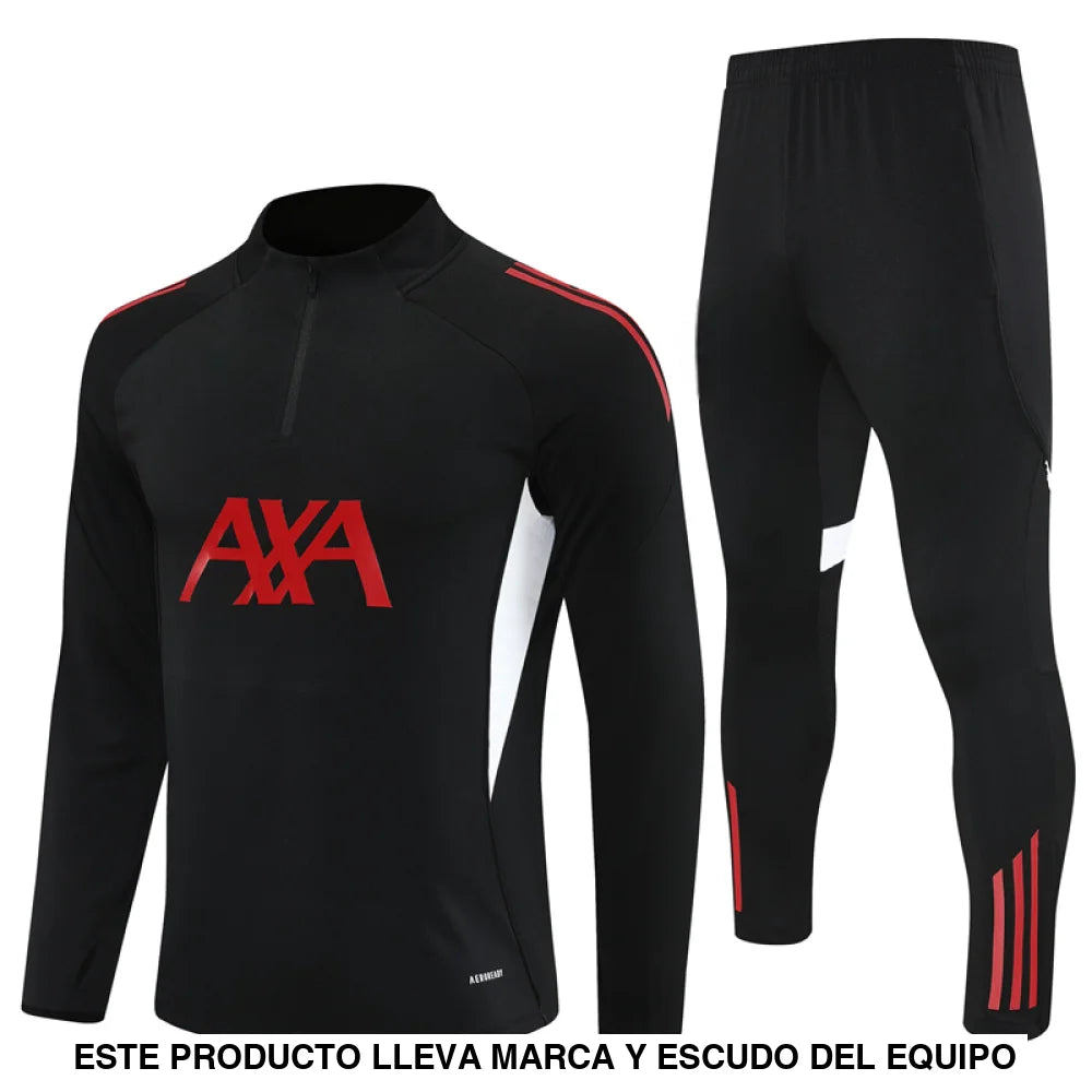 Chandal Liverpool 25-26 media cremallera Modelo 1 Chandal Media Cremallera