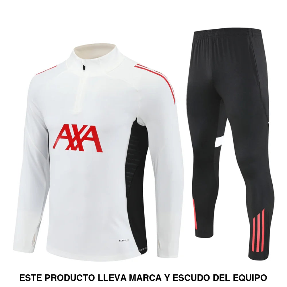 Chandal Liverpool 25-26 media cremallera Modelo 2 Chandal Media Cremallera