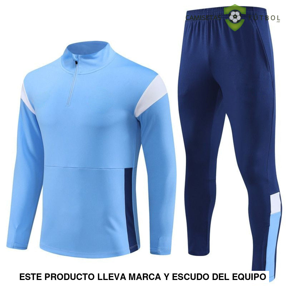 Chandal Manchester City 23-24 Media Cremallera Modelo 1 Ropa Deportiva