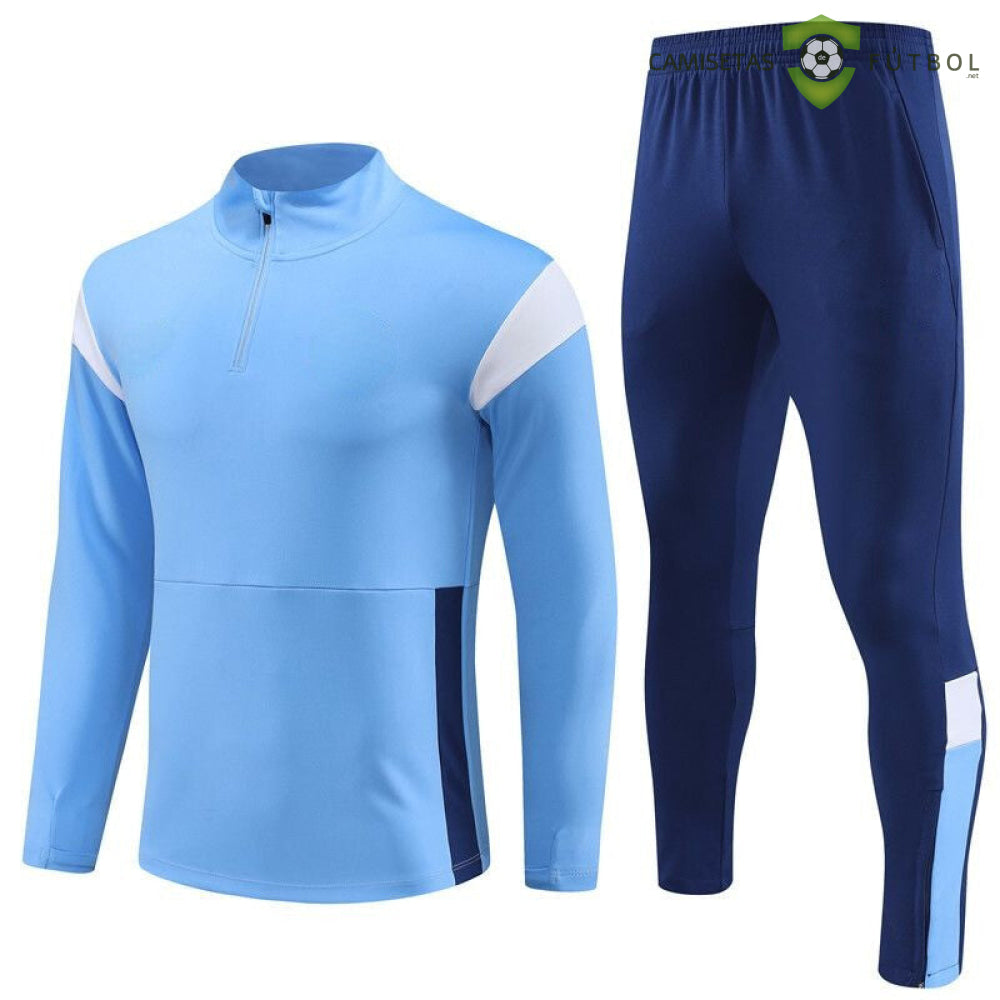 Chandal Manchester City 23-24 Media Cremallera Modelo 1 Ropa Deportiva