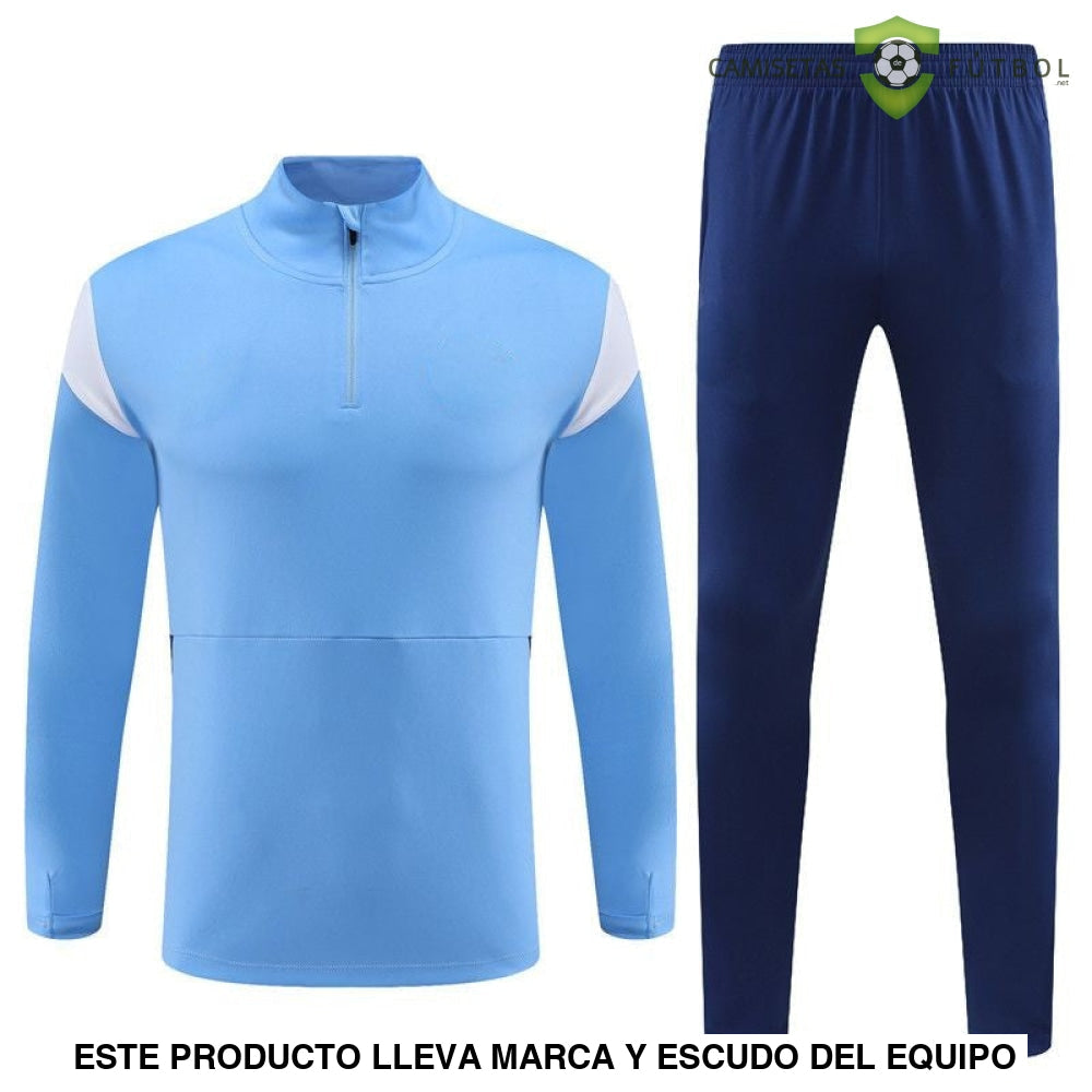 Chandal Manchester City 23-24 Media Cremallera Modelo 1 Ropa Deportiva