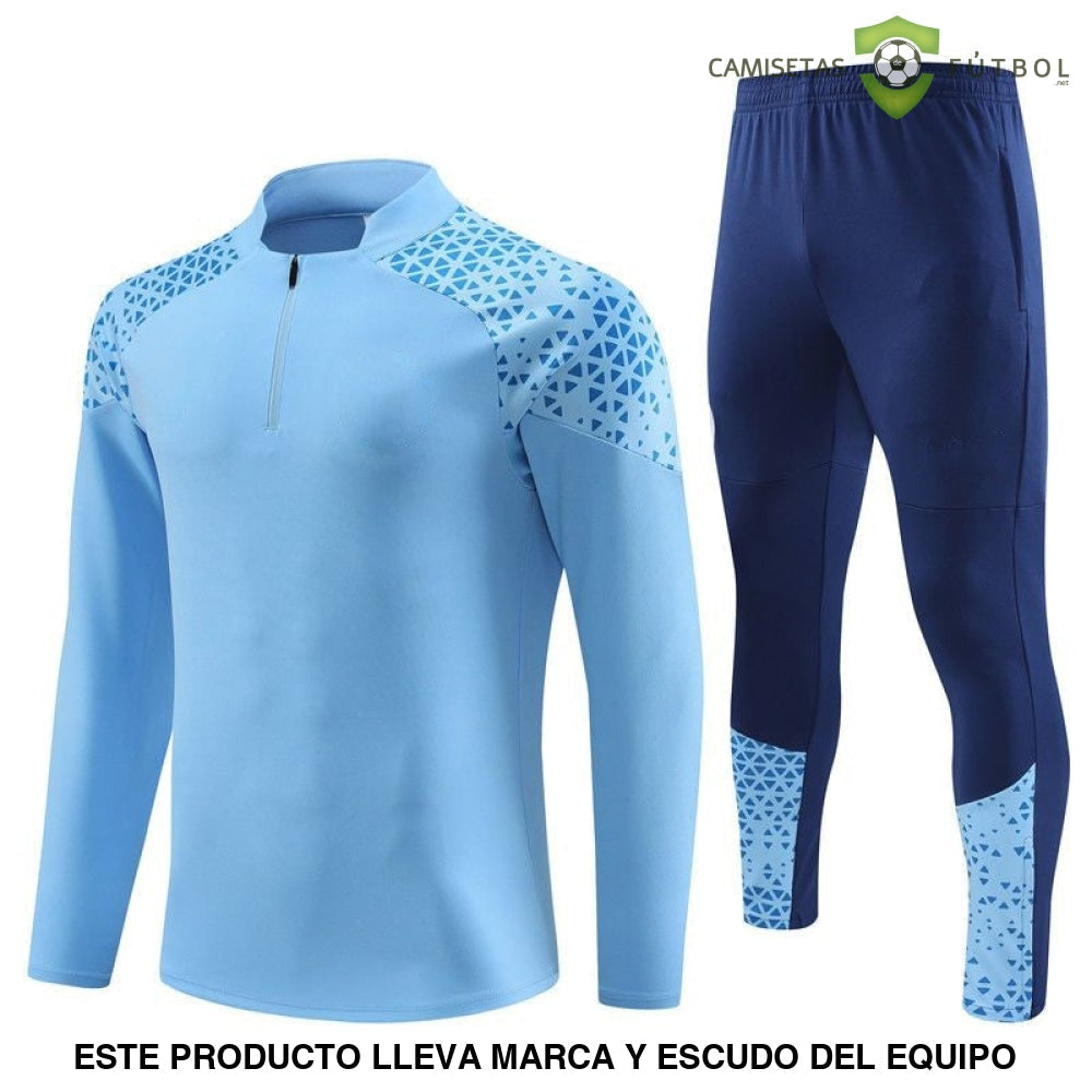 Chandal Manchester City 23-24 Media Cremallera Modelo 2 Ropa Deportiva