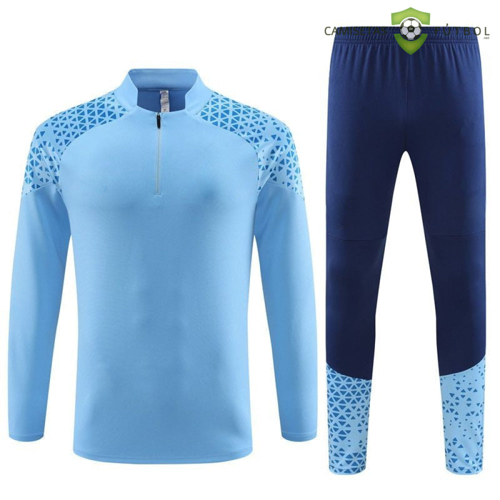 Chandal Manchester City 23-24 Media Cremallera Modelo 2 Ropa Deportiva