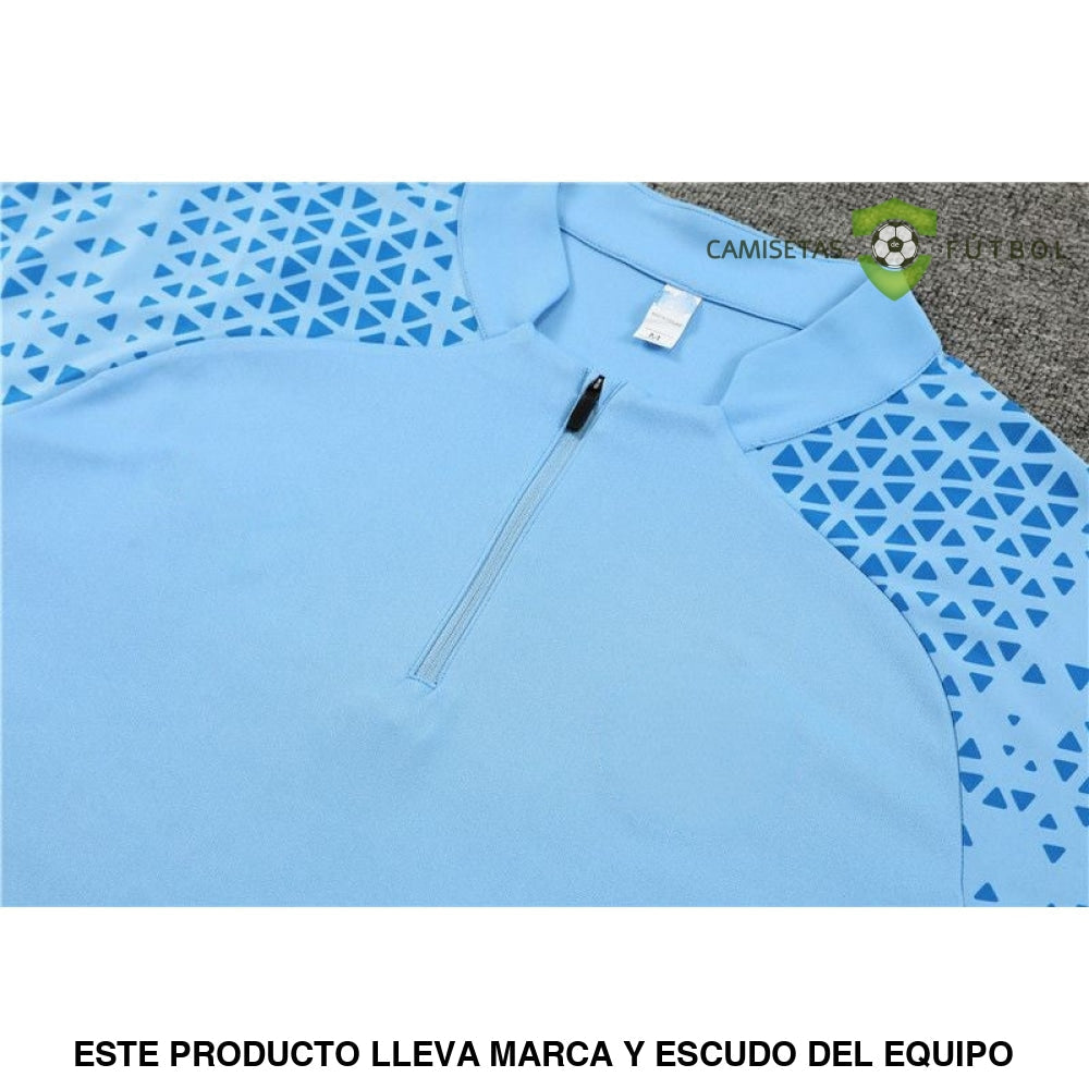 Chandal Manchester City 23-24 Media Cremallera Modelo 2 Ropa Deportiva