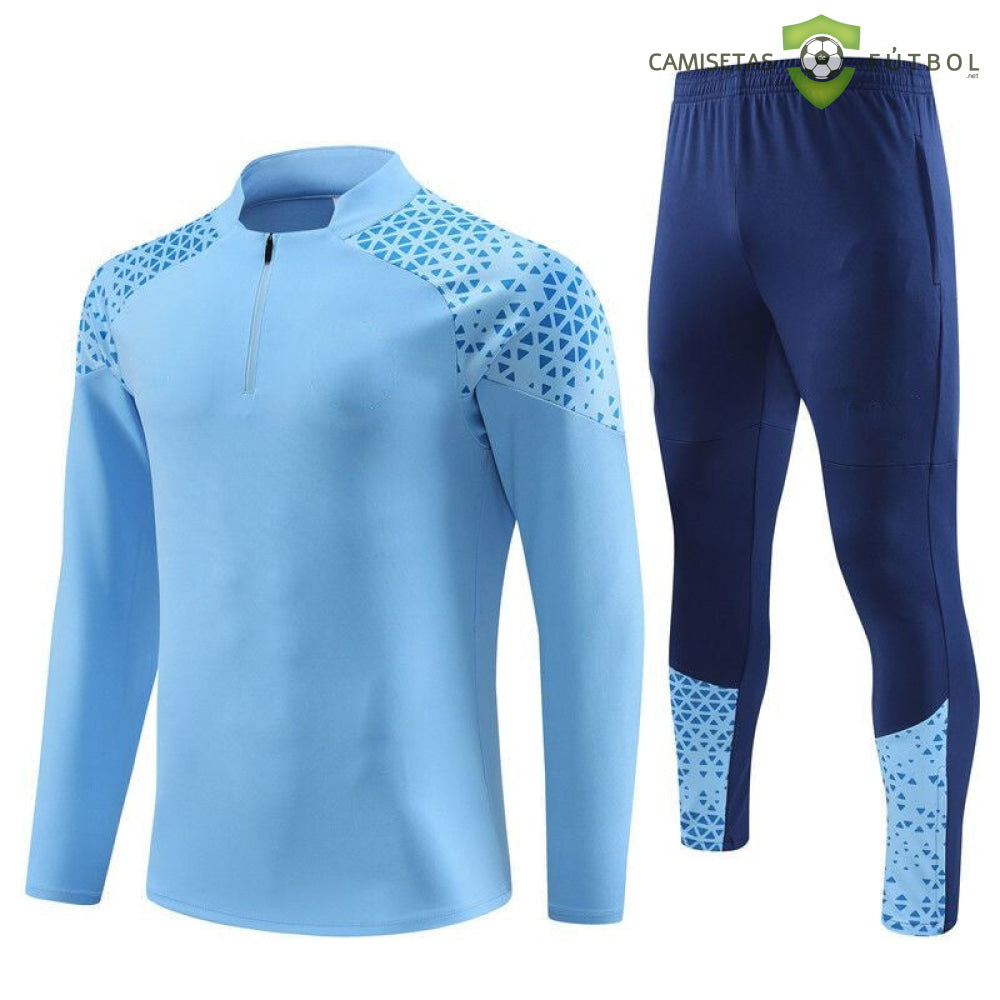 Chandal Manchester City 23-24 Media Cremallera Modelo 2 Ropa Deportiva