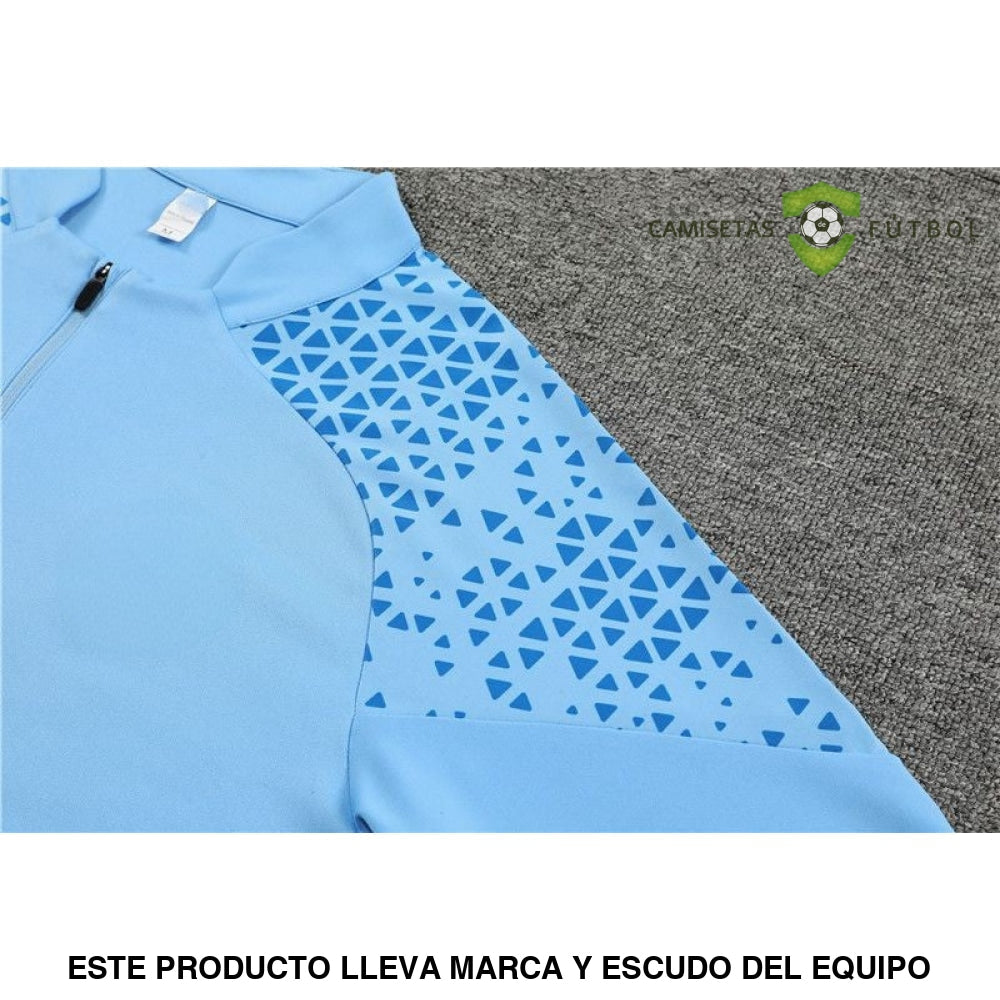 Chandal Manchester City 23-24 Media Cremallera Modelo 2 Ropa Deportiva