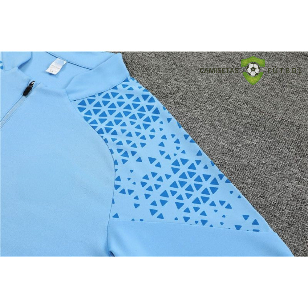 Chandal Manchester City 23-24 Media Cremallera Modelo 2 Ropa Deportiva