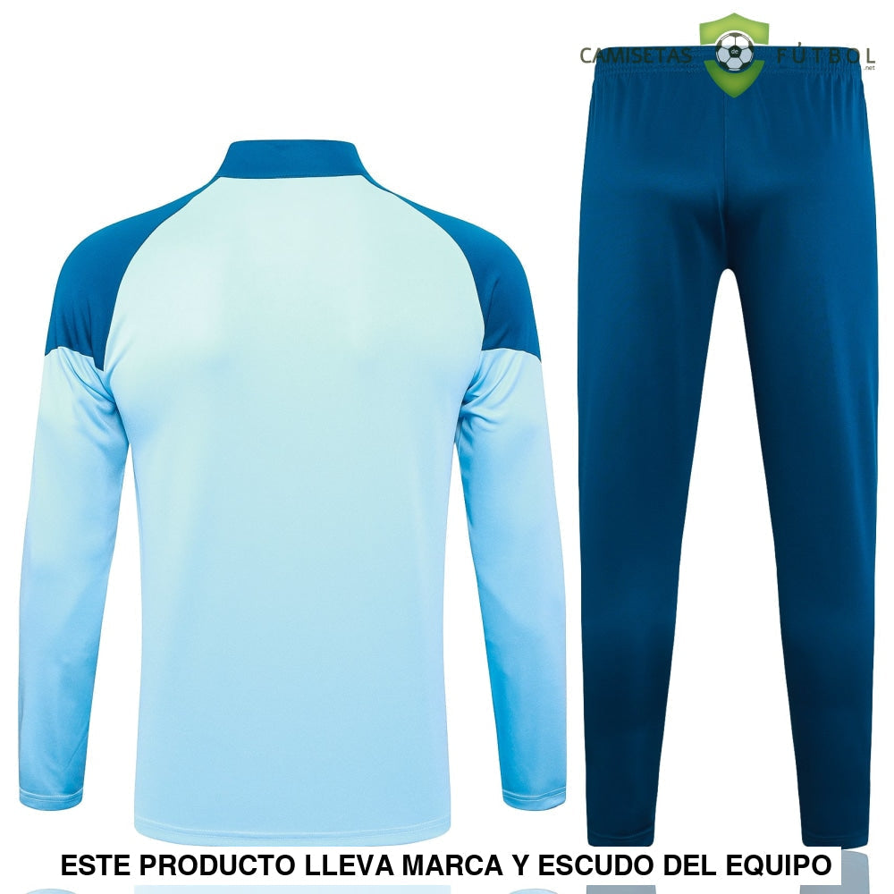 Chandal Manchester City 23-24 Media Cremallera Modelo 3 Ropa Deportiva