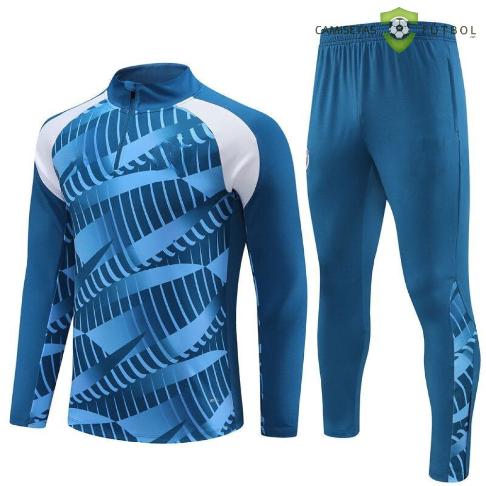 Chandal Manchester City 23-24 Media Cremallera Modelo 4 Ropa Deportiva