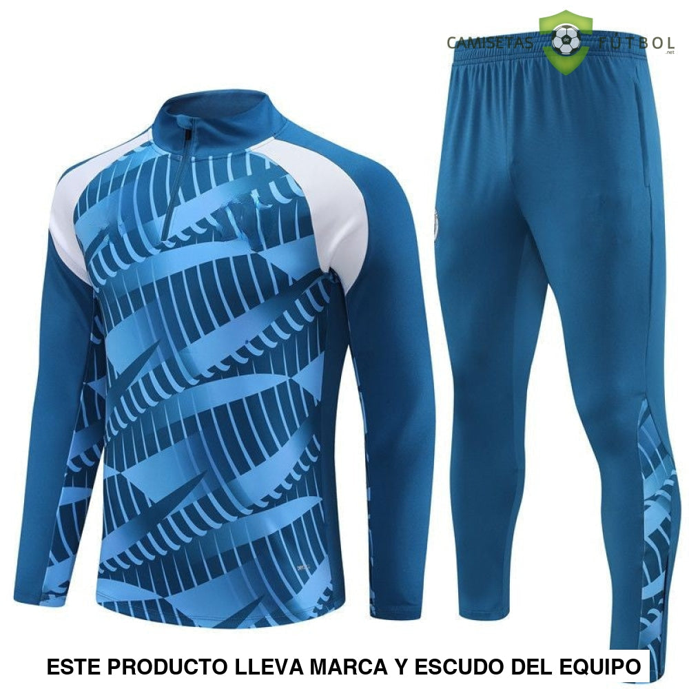 Chandal Manchester City 23-24 Media Cremallera Modelo 4 Ropa Deportiva