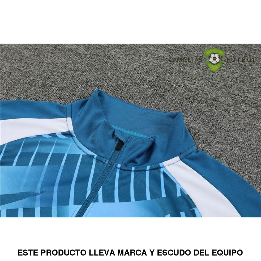 Chandal Manchester City 23-24 Media Cremallera Modelo 4 Ropa Deportiva