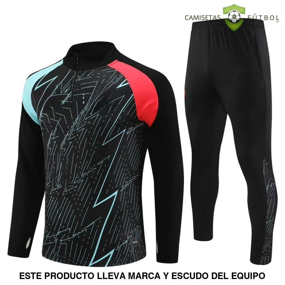 Chandal Manchester City 23 - 24 Media Cremallera Modelo 8 Ropa Deportiva
