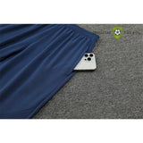 Tuta calcio Manchester City 24-25 mezza zip Modello 1 abbigliamento sportivo