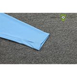 Tuta calcio Manchester City 24-25 mezza zip Modello 1 abbigliamento sportivo