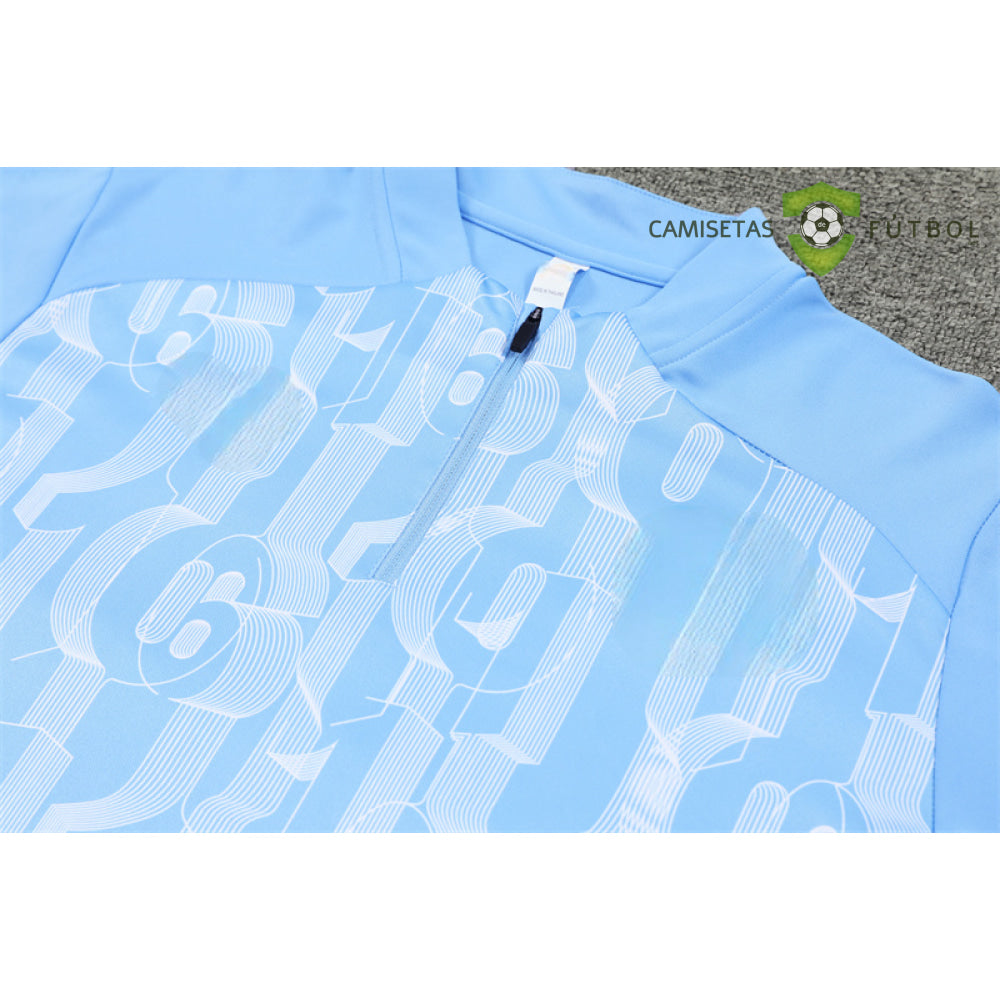 Chandal Manchester City 24-25 Media Cremallera Modelo 2 Ropa Deportiva