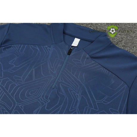 Tuta calcio Manchester City 24-25 mezza zip Modello 2 abbigliamento sportivo