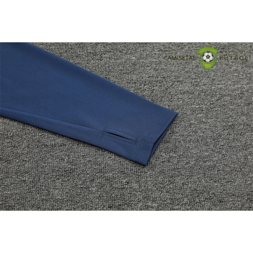 Tuta calcio Manchester City 24-25 mezza zip Modello 2 abbigliamento sportivo