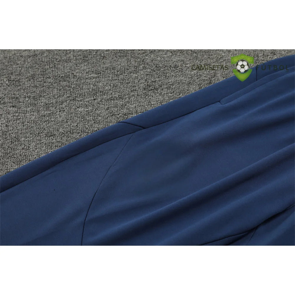 Tuta calcio Manchester City 24-25 mezza zip Modello 2 abbigliamento sportivo