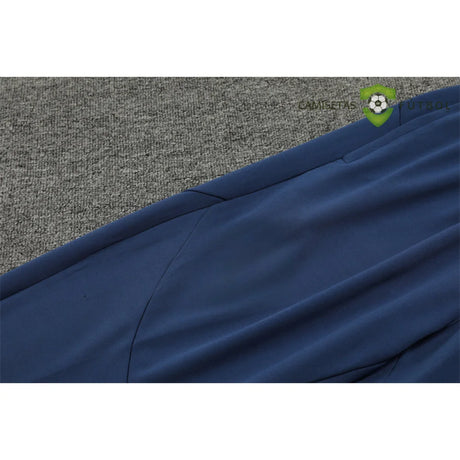 Tuta calcio Manchester City 24-25 mezza zip Modello 2 abbigliamento sportivo