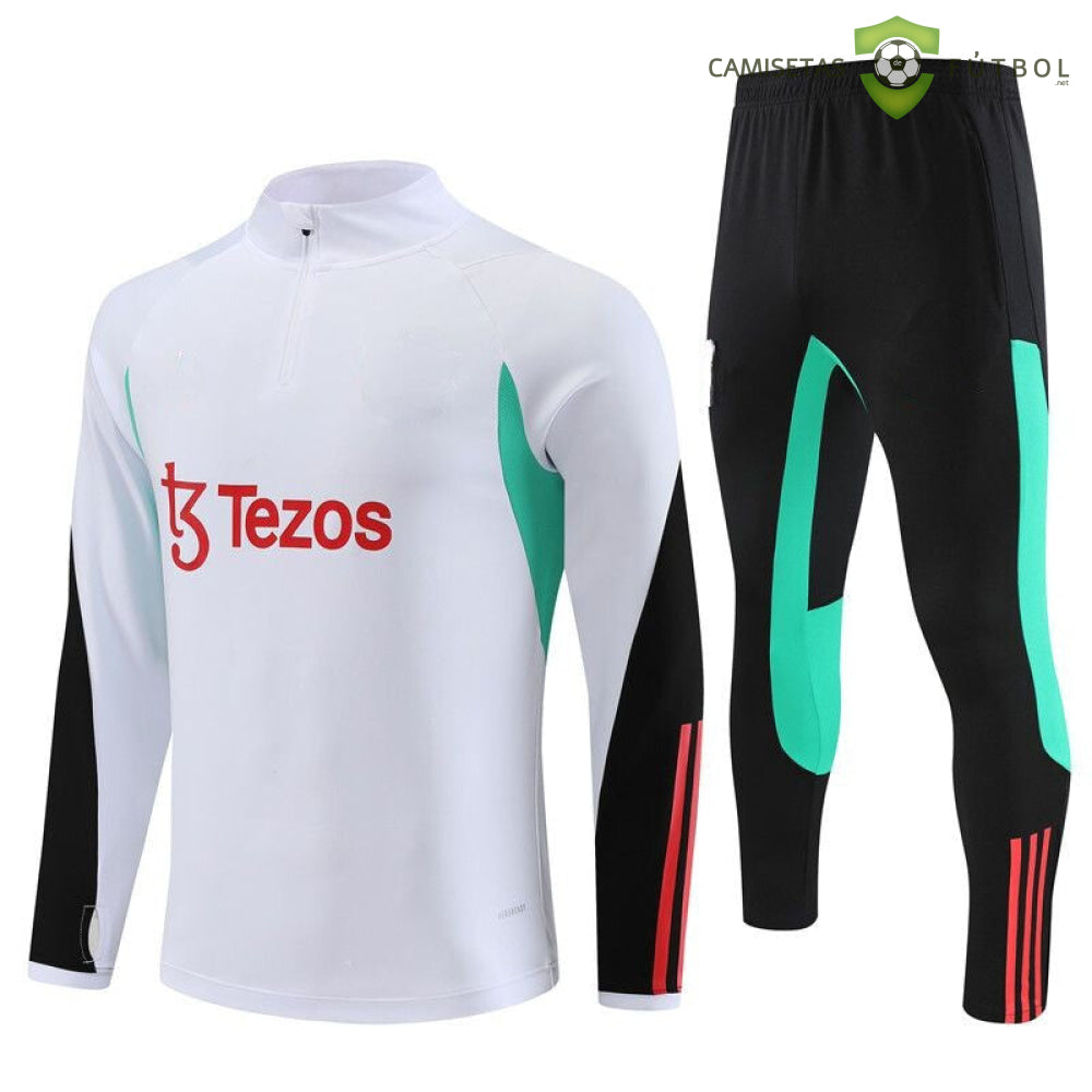 Chandal Manchester United 23-24 Media Cremallera Modelo 1 Ropa Deportiva