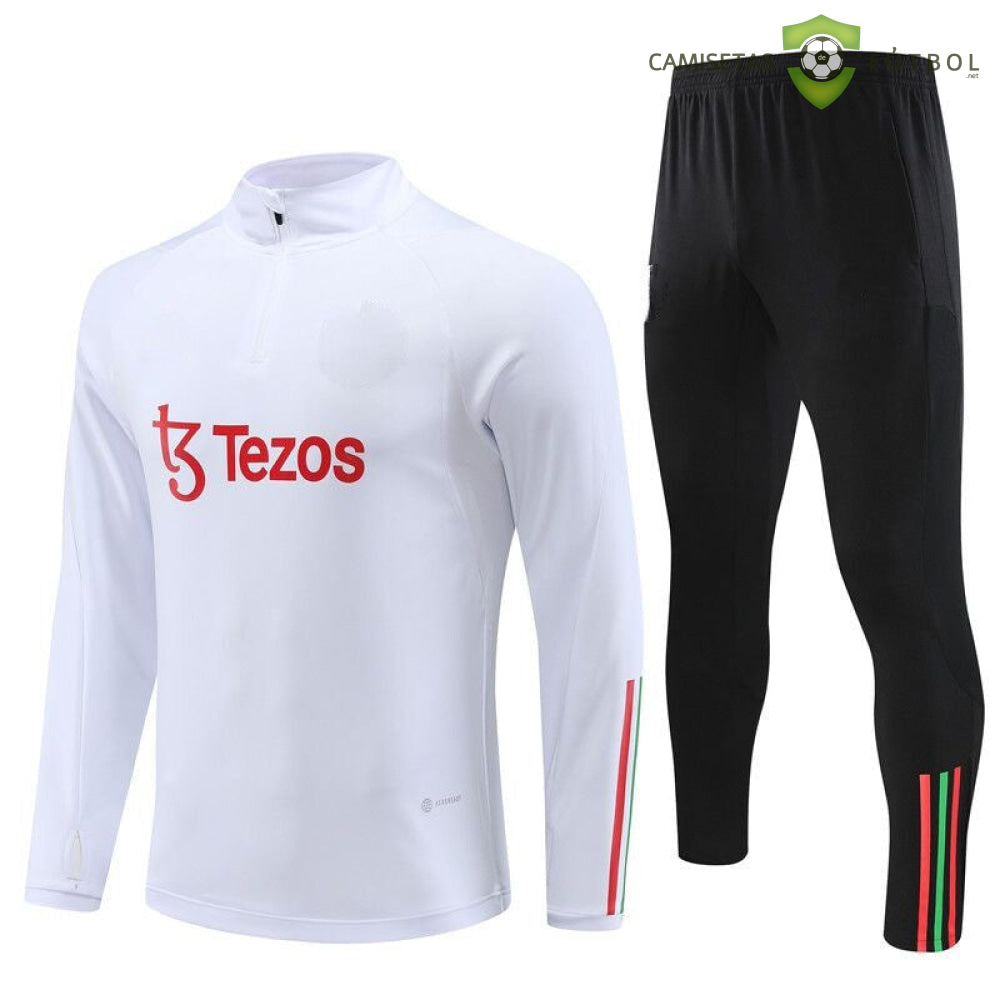 Chandal Manchester United 23-24 Media Cremallera Modelo 2 Ropa Deportiva